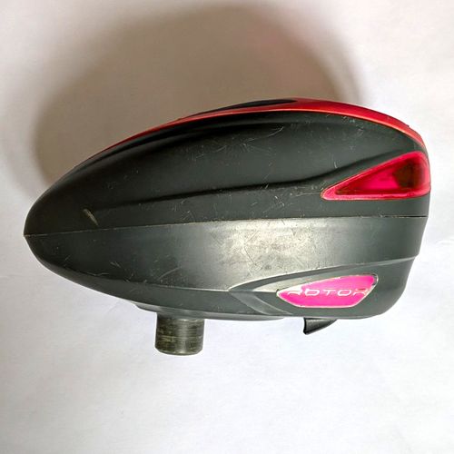 Dye Rotor Paintball Hopper/Loader - Black/Grey Pink Colour — image 2