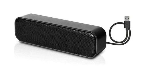 USB Computer Speaker,Laptop Speaker USB Powered Speaker Wired Mini Soundbar Spea