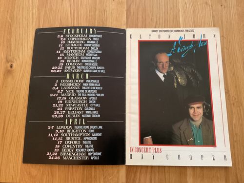 Elton John & Ray Cooper - concert programme + ticket stub 21/3/1979 ( Newcastle) — image 3