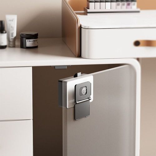 Smart Drawer Electronic Cabinet Lock Magnetic Sensing Universal Invisible Design — image 3