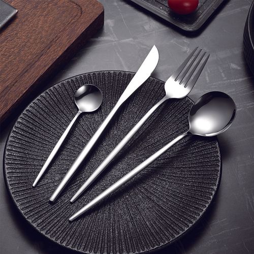 30PCS Cutlery Dinner Set Stainless Steel High Grade Tableware Fork Tea Spoons — image 5