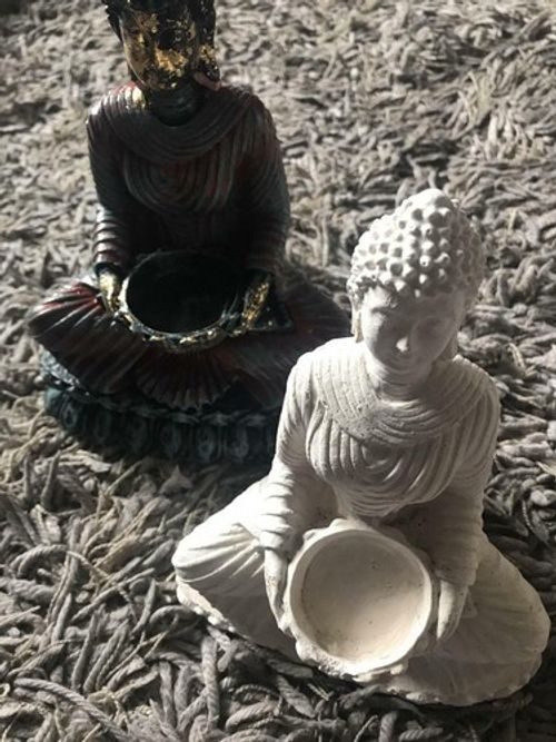 Latex Mould To Create This Thai Buddha Candle Holder Ornament, Latex Only Mold