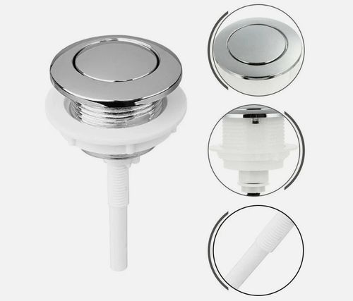 Toilet Tank Button Push Button Repair Tool Single Flush Toilets Tool — image 1
