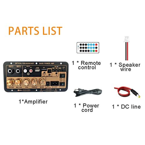 12V/24V Bluetooth Audio Amplifier Board  Stereo Digital Power Amplifier — image 13