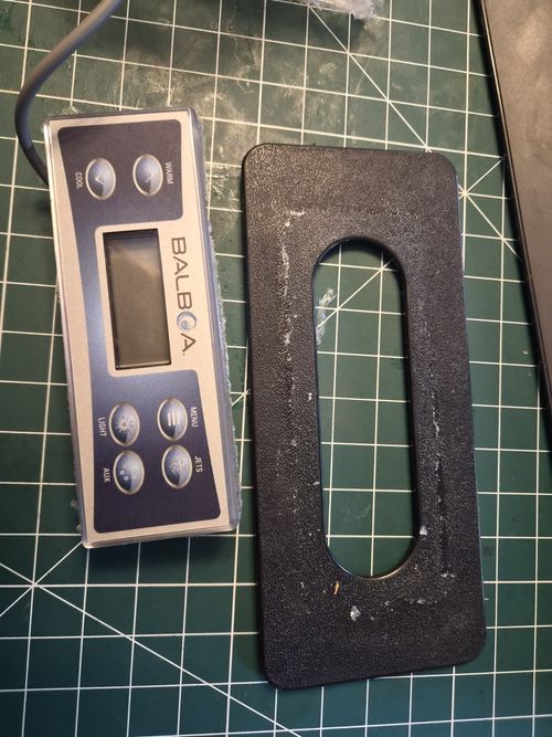 Balboa TP500S Spa Control Panel Topside Keypad G8451 w/ Mounting Gasket — image 2