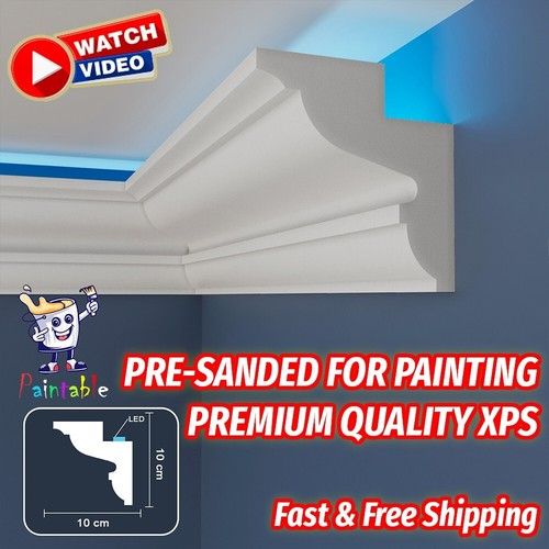 CORNICE COVING LED Lighting Molding WLZ16 Wall Ceiling PREMIUM QUALITY XPS