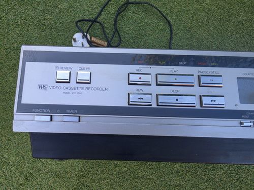 Vintage Fidelity VTR1000 Top Loading VHS Video Recorder Powers On Rare — image 16