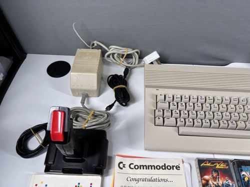 Commodore 64C Light Fantastic Boxed Datasette & Games , Tested Working   — image 17