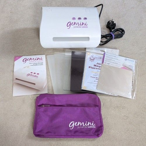 Gemini JUNIOR Machine, Crafters Companion Electric Embosser & Die Cutting 