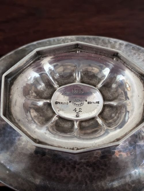 Vintage Georg Jensen Sterling Silver Compote. — image 7