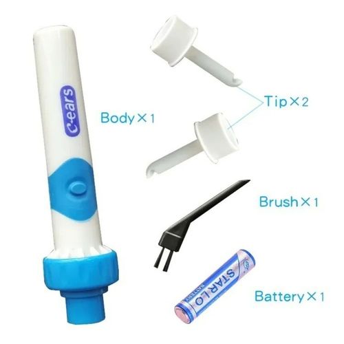 Electric Cordless Vacuum Ear Cleaner Wax Remover Safety Painless Cleaning Device — image 6