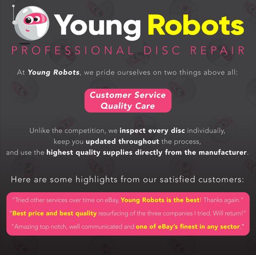 150 Video Game, Gamecube, CD DVD Blu-Ray Disc Repair Service - Remove Scratches — image 3