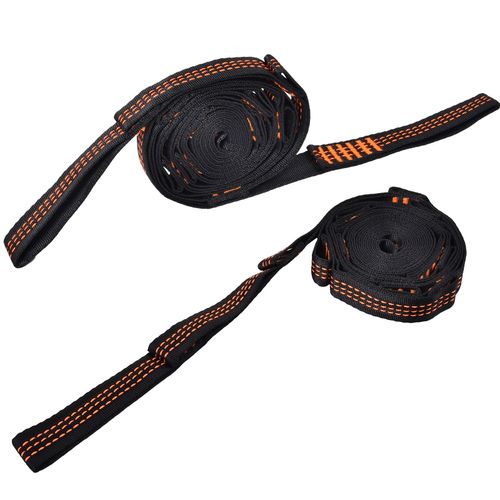 2PCS Heavy -Duty Hammock Straps Adjustable Tree Hanging Belt Outdoor Suspension — image 18