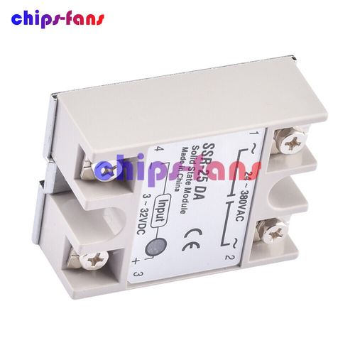 SSR-25DA Solid State Relay Module SSR 25DA 25A DC3-32V Input AC24-380V Output UK — image 8