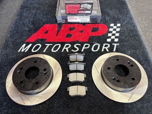 STOPTECH HONDA CIVIC TYPE R EP3 REAR FAST ROAD / TRACK BRAKE DISCS AND PADS