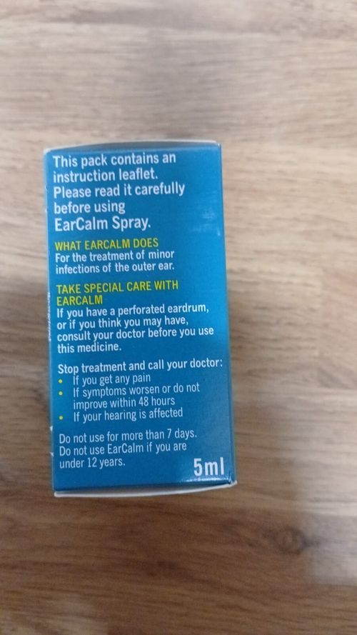 Ear Calm EarCalm Ear Infection Spray - 5ml — image 2