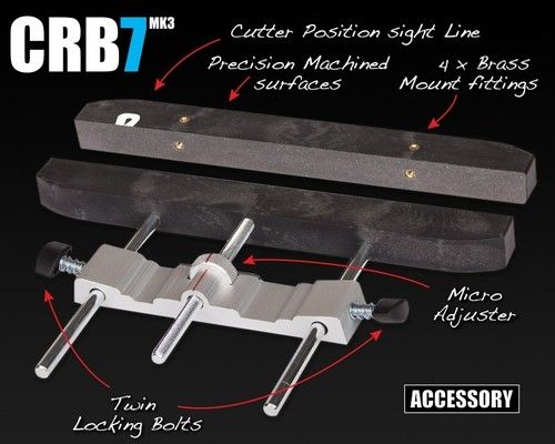 MPOWER CRB7 Universal Mortise, Hinge, Lock and Flute Jig