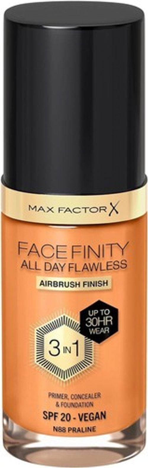 Max Factor Facefinity Flawless SPF20 VEGAN 30ml Choose Foundation Choose Shade: