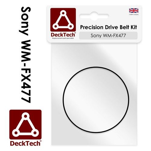 DeckTech™ Replacement Belt for Sony Walkman WM-FX477 WMFX477 Rubber Drive Belts