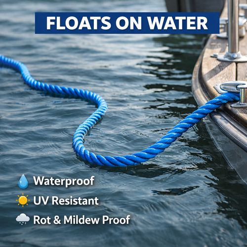 Blue Nylon Rope Polypropylene Poly Tarpaulin 6mm 8mm 10mm 12mm 16mm 18mm Builder — image 11