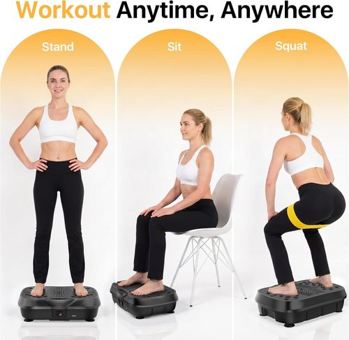Power Vibration Plate Exercise Body Shaker Massager Vibrating Machine Platform — image 7