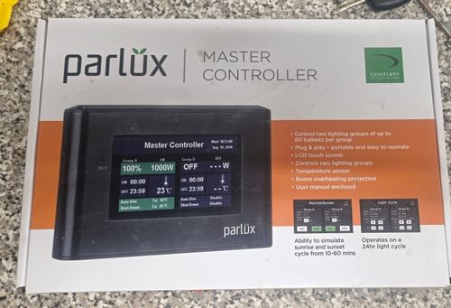 Parlux Master Controller Grow Light Controller, LCD Touch Screen, Manual — image 1