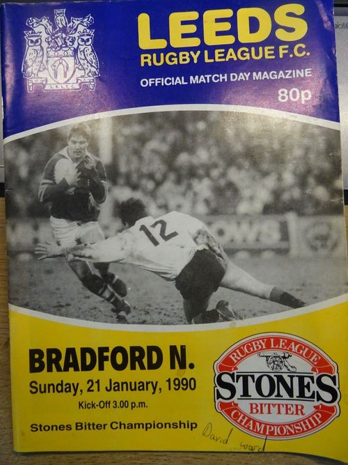 THREE  LEEDS R.L . SIGNED  PROGRAMMES, 1988-1992 — image 7