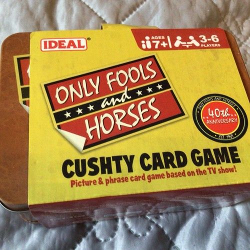 Collectable Only Fools And Horses  Cushty Card Game, 40th Anniversary Special.