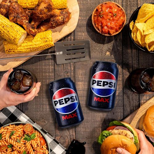 Pepsi Max Cola 330ml Cans 24 Pack Zero Sugar Fizzy Soft Drink — image 8