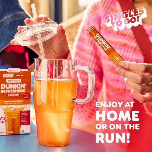 Dunkin’ Refreshers Drink Mix Variety Pack 30ct Zero Sugar Energy | USA IMPORT — image 3