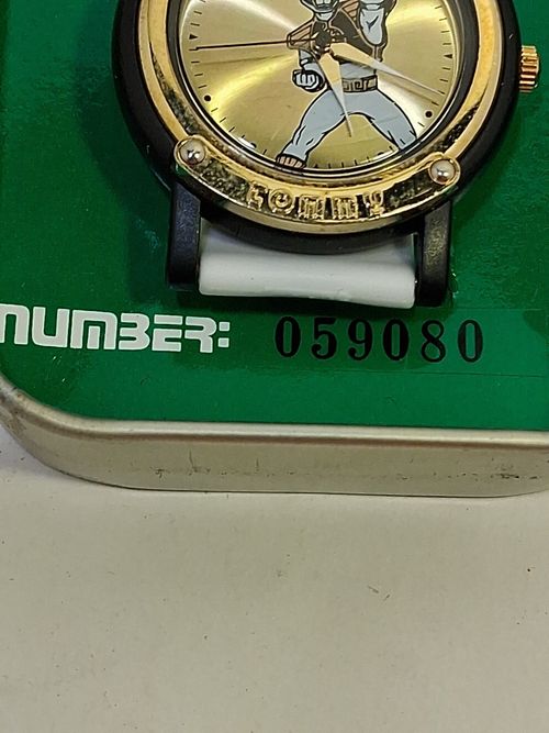 ☆Vintage☆ Mighty Morphin Power Rangers White Ranger Watch Tommy Oliver Saban... — image 5