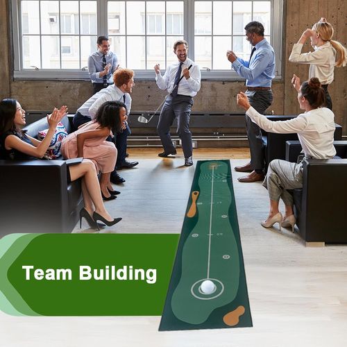 Golf Putting Mat Non-slip Indoor/Outdoor Practice Training Aid for Adults & Kids — image 12