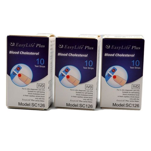 Easy Life Plus Cholesterol Meter Test Strips (30) ** CHEAPEST ** NHS SUPPLIER ** — image 1