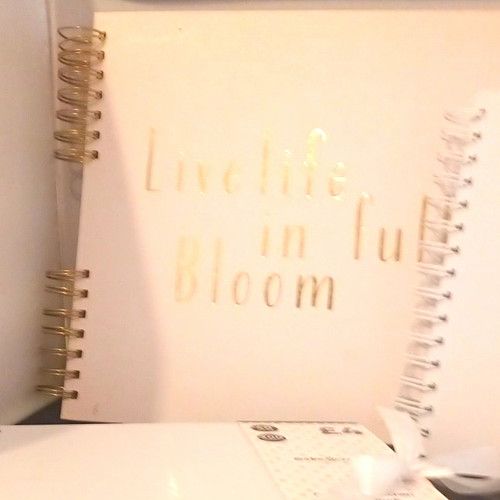 3 Spiral Bound Scrap Books Set White.
