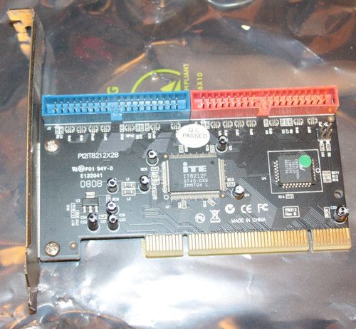 ITE IT8212F RAID IDE / ATA Host Controller adapter PCI card  dual IDE
