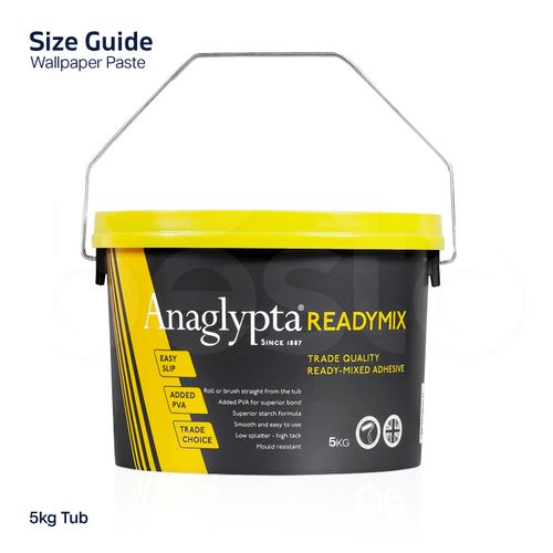 Strong Thermal Adhesive Ready Mixed Wallpaper Paste 2.5kg / 5kg Ready Made Paste — image 1