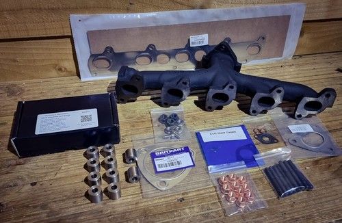 Land Rover Defender Discovery 2 Td5 Uprated Exhaust Manifold And Stud/gasket Kit