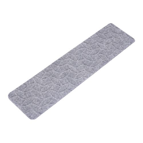 15 Pcs Stair Treads Carpet/Mats Non-Slip Self Adhesive Tape 8 x 30" w/TPR Gray — image 6