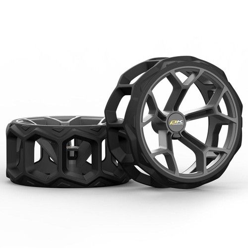 POWAKADDY 2025 GOLF TROLLEY WINTER WHEELS / PAIR / BEAT THE TROLLEY BAN