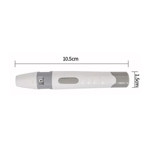 Lancet Pen Lancing Device Diabetics Adjustable Depth Blood Sampling Glucose Tool — image 6