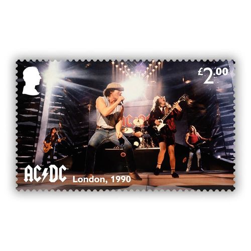 AC/DC Stamps Presentation Pack from Royal Mail  — image 11