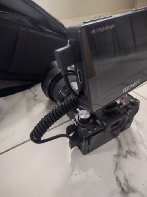 8K 2.1 HDMI Left Angle to Right Angle High Speed Braided Coiled Cable for Atomos — image 5