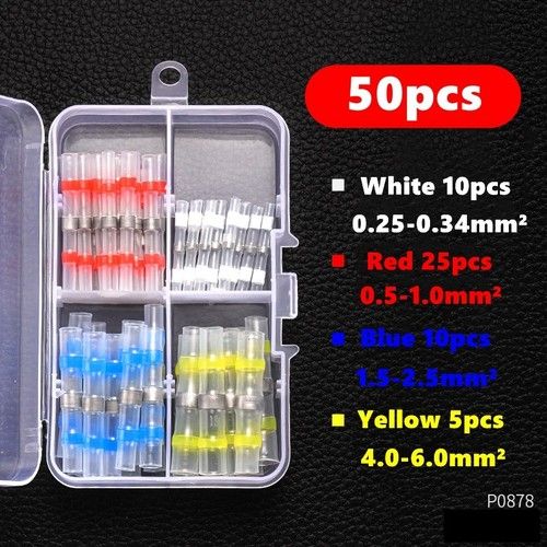 Solder Seal Sleeve Heat Shrink Wire Connectors Terminals Waterproof High Quality