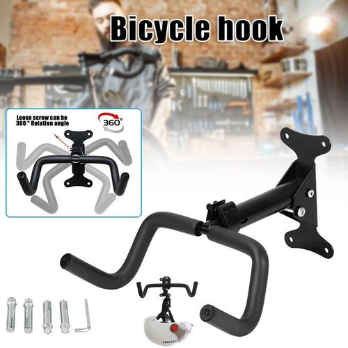 Bike Storage Hanger Wall Mounted Adjustable Bicycle Hook Rack Stand Tool UK — image 6