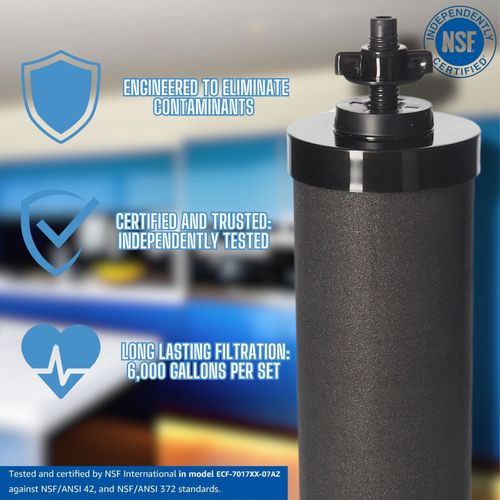 4 x Water Filter Replacements Compatible Berkey BB9 Gravity Fed Filter Systems — image 3