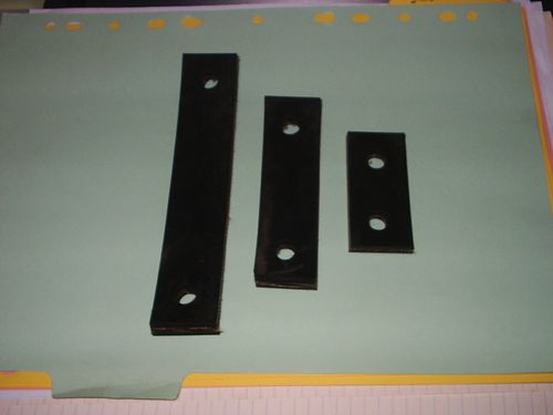UNIVERSAL Exhaust Mounting Rubber Strap 3 Pieces classic car strip!  — image 1