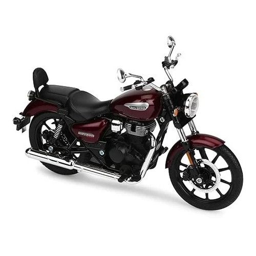 Royal Enfield Meteor 350 1:12 Diecast Scale Model Motorcycle Stellar Red
