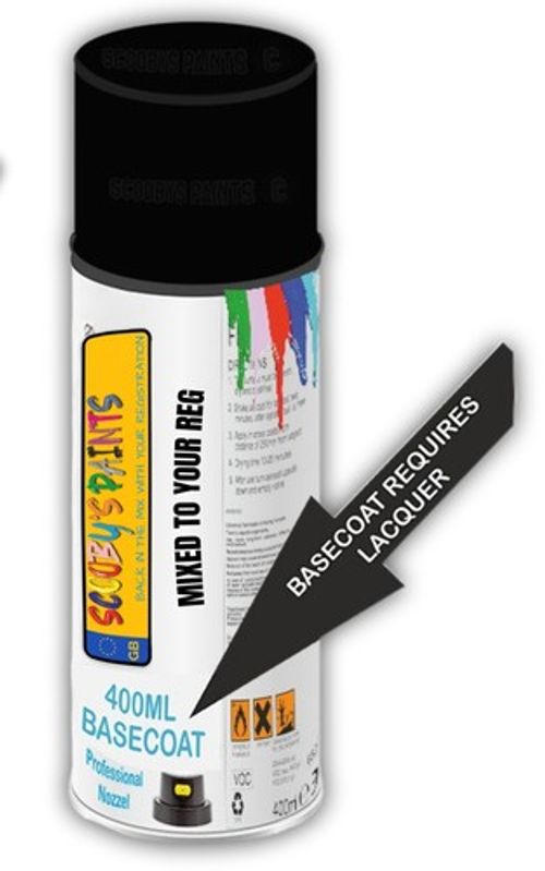 Mix By Reg Aerosol Spray Can Kit Basecoat Direct Gloss Lacquer Primer Car Paint