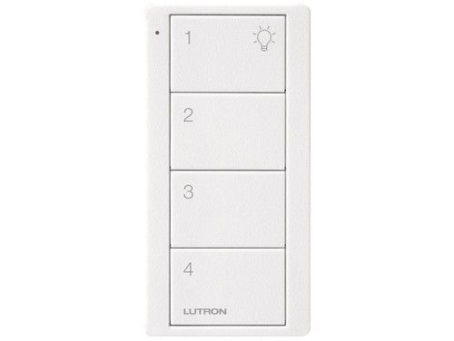 LUTRON Pico 4 Button Keypad General WHITE Wire-free Scene Control BatteryPowered