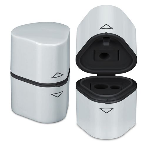 Pencil Sharpener with Container for Kids Students School Office 2-pack — image 2